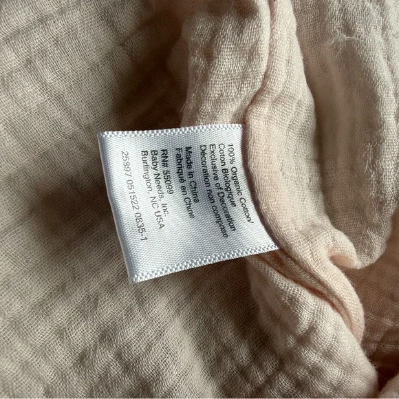 Elegant Baby Pony Meadow Organic Muslin Quilted Jacket 9-12 Months - Picture 16 of 17